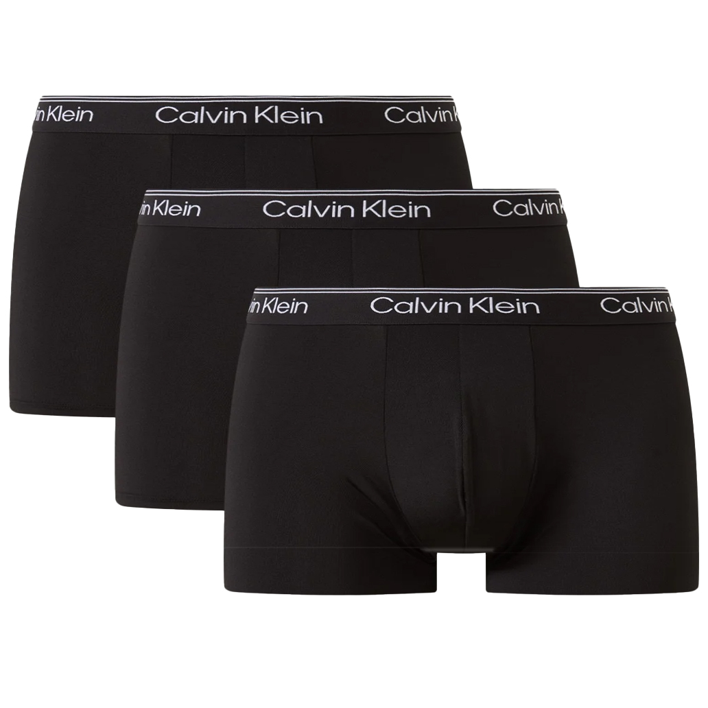 Calvin Klein low rise trunk microfiber stretch zwart
